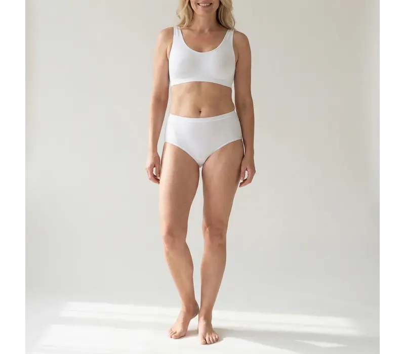 dames midislip comfort feeling wit 2-Pack