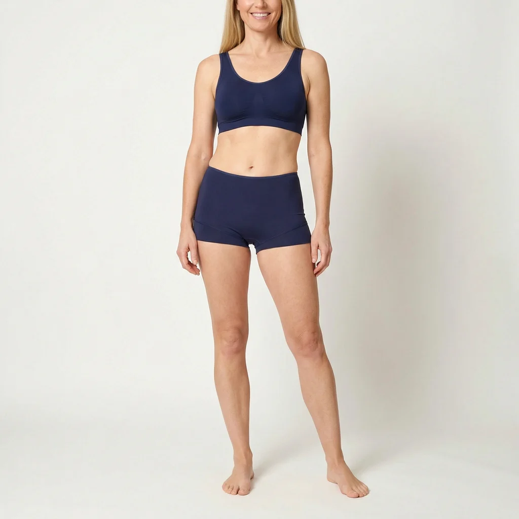 Beeren Dames Short Elegance Donkerblauw 2-Pack