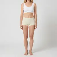 dames short elegance ivoor 2-Pack