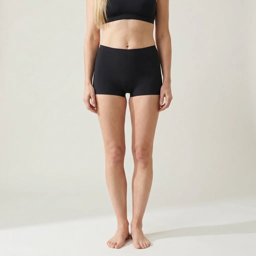 Beeren Dames Short Invisible Zwart Voordeelpack