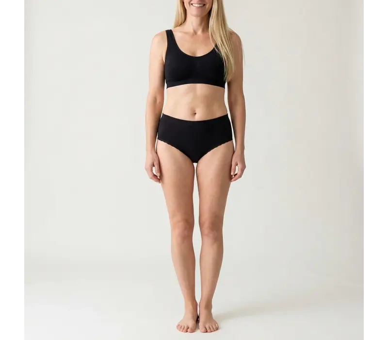dames tailleslip belinda zwart voordeelpack