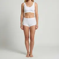 dames beeren young short wit voordeelpack