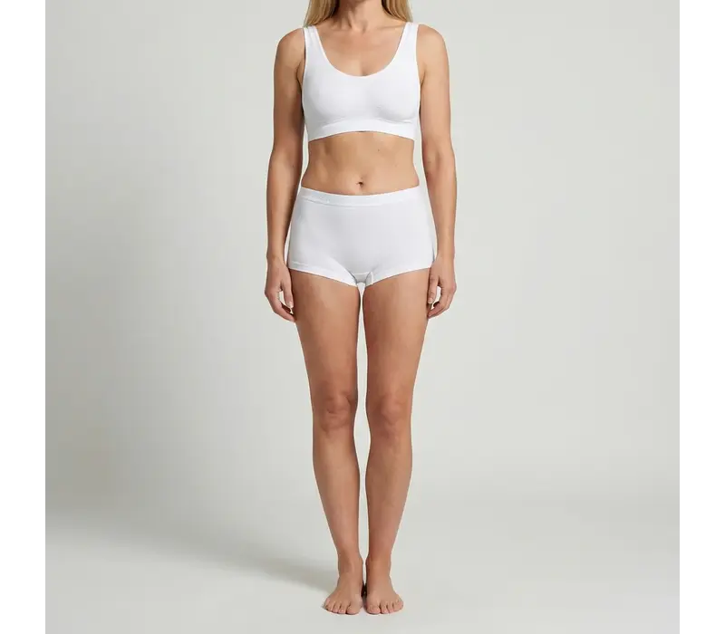 dames beeren young short wit voordeelpack