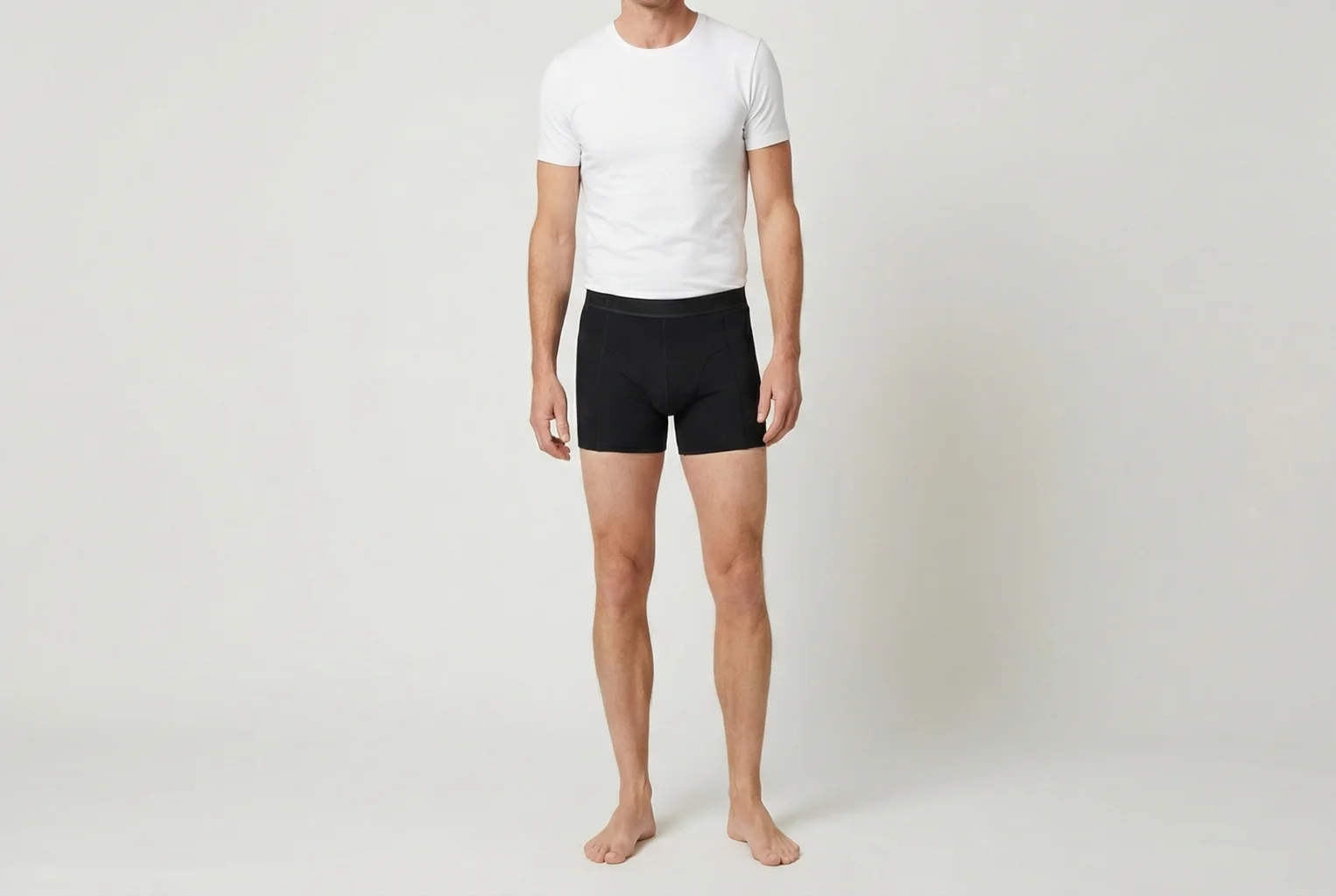 Beeren Heren Boxershort Met Gulp Zwart 2-pack