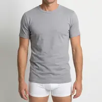 heren T-shirt M3000 grijs 2-Pack