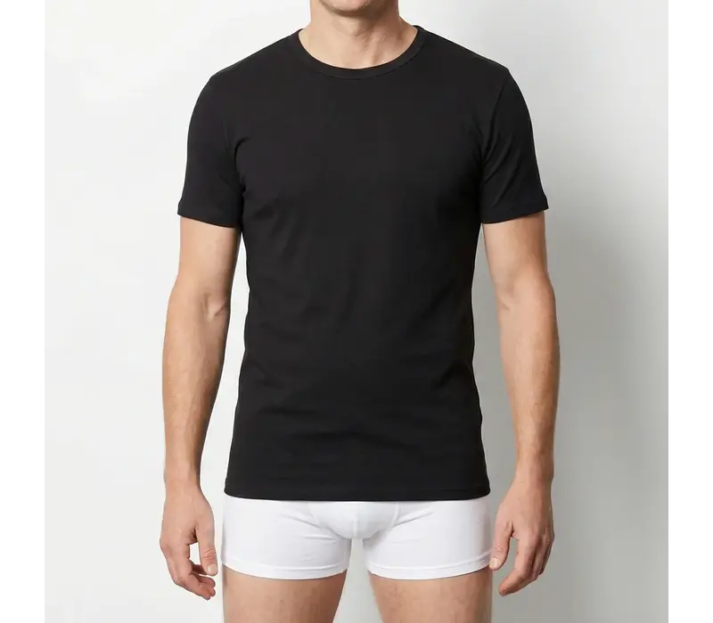 Beeren Heren T-Shirt M3000 Zwart voordeelpack