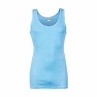 heren singlet M3000 blauw  2-Pack
