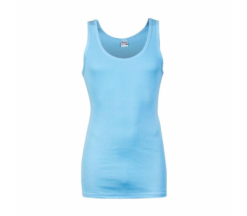heren singlet M3000 blauw  2-Pack