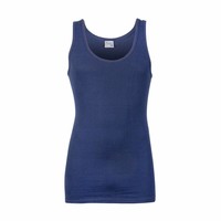 heren singlet M3000 donkerblauw 2-Pack