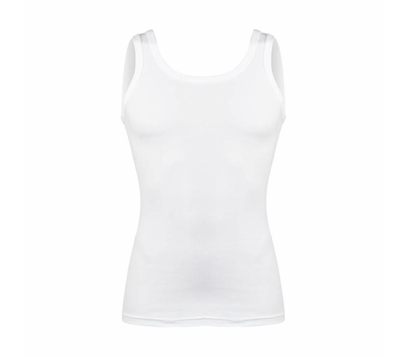 heren singlet beeren young wit 2-Pack