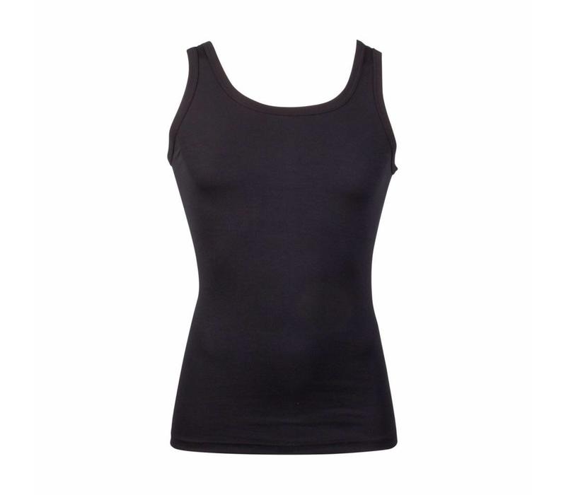 heren singlet beeren young zwart 2-Pack