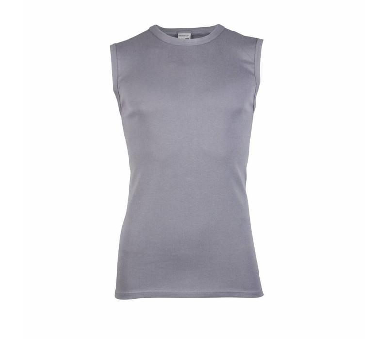 heren mouwloos shirt M3000 grijs 2-Pack