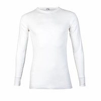 heren T-shirt lange mouw M3000 wit 2-Pack