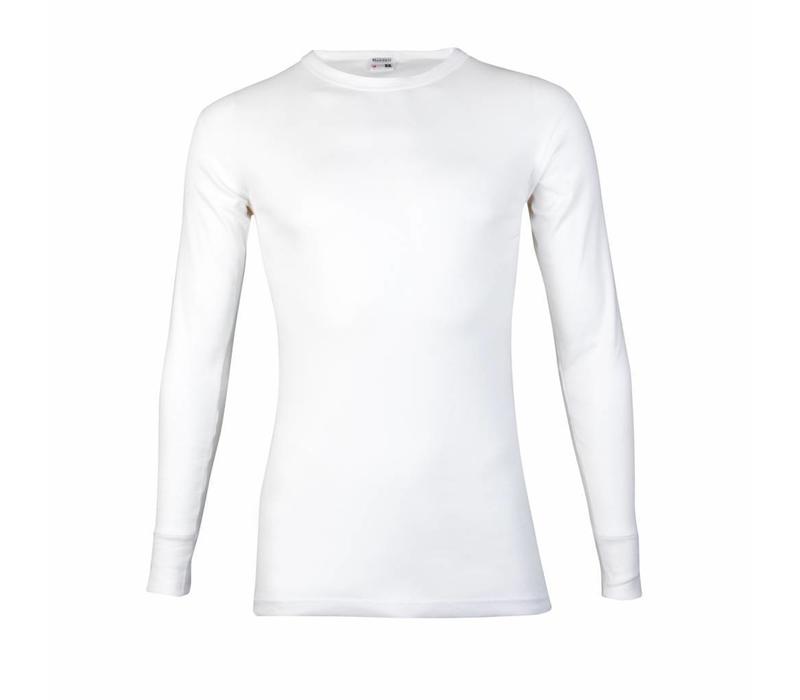 heren T-shirt lange mouw M3000 wit 2-Pack