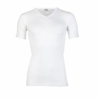 heren T-shirt V-hals M3000 wit 2-Pack