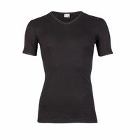 heren T-shirt V-hals M3000 zwart 2-Pack
