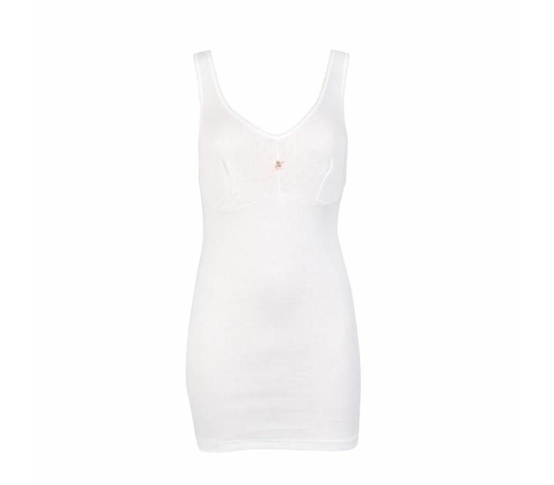 dames hemd jacqueline wit 2-Pack