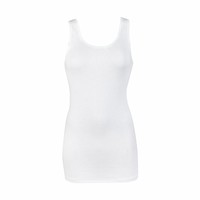 dames hemd briljant wit 2-Pack