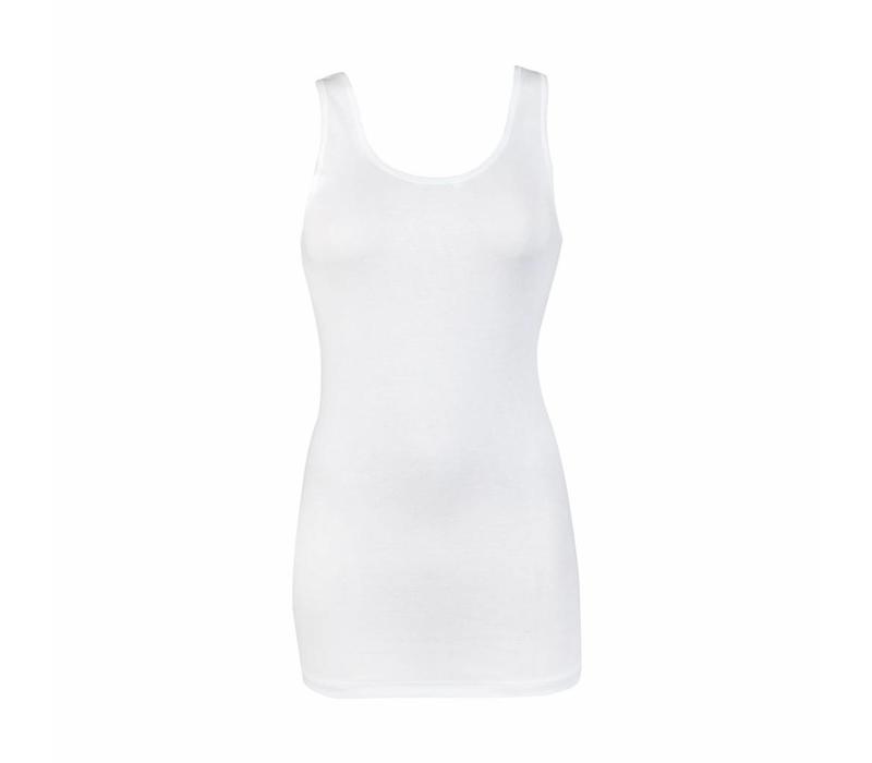 dames hemd briljant wit 2-Pack