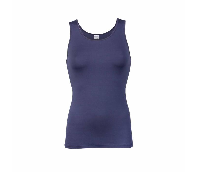 dames hemd elegance donkerblauw 2-Pack