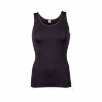 dames hemd elegance zwart  2-Pack