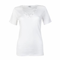 dames T-shirt beatrix wit 2-Pack