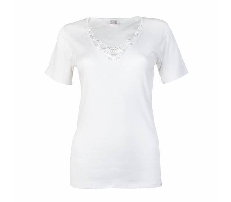 dames T-shirt beatrix wit 2-Pack