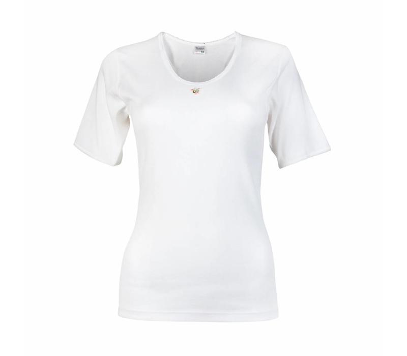 dames T-shirt M3000 wit 2-Pack