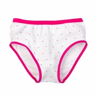 meisjes slip roze stip 2-Pack