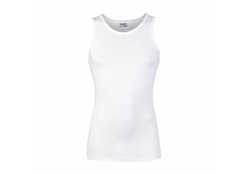 Beeren Heren Singlet Comfort Feeling Wit