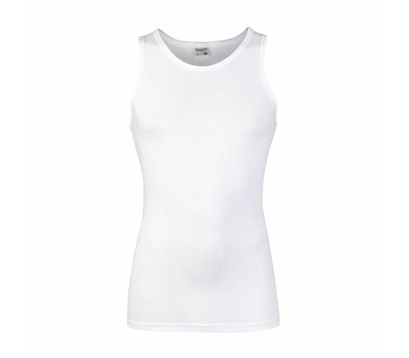 heren singlet comfort feeling wit 2-Pack