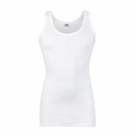 heren singlet startex wit  2-Pack