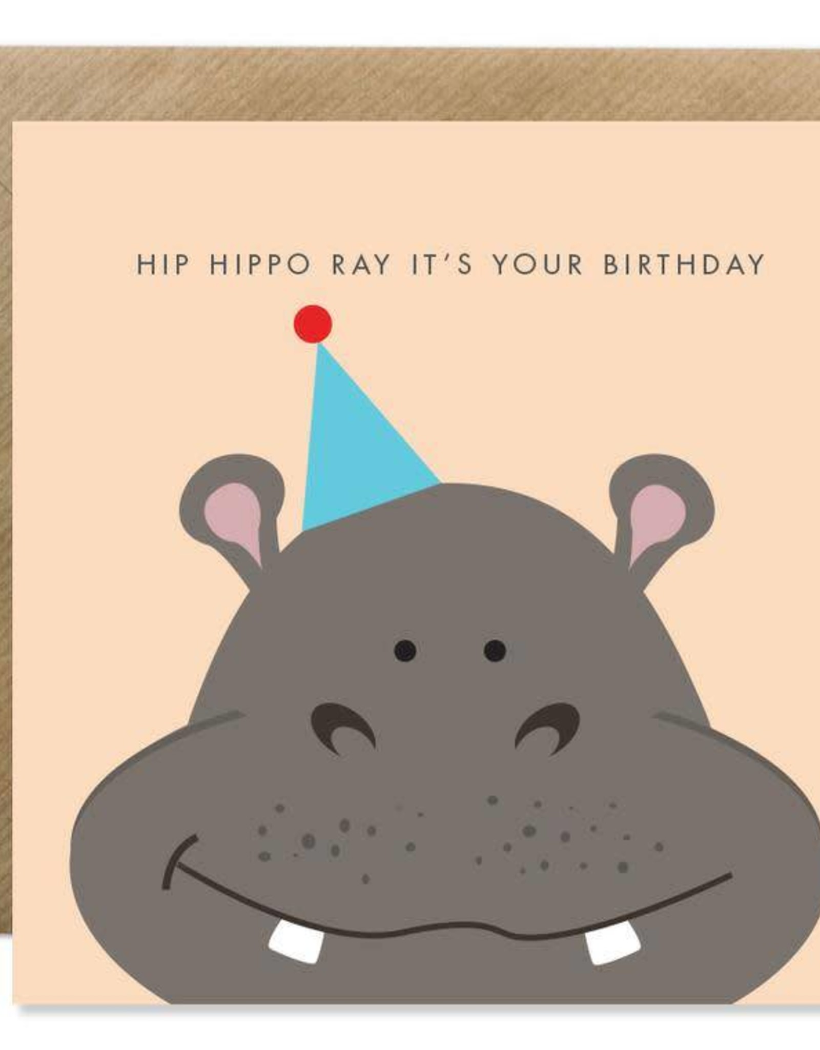 Bold Bunny Bold Bunny Card Hip Hippo Ray It's Your Birthday