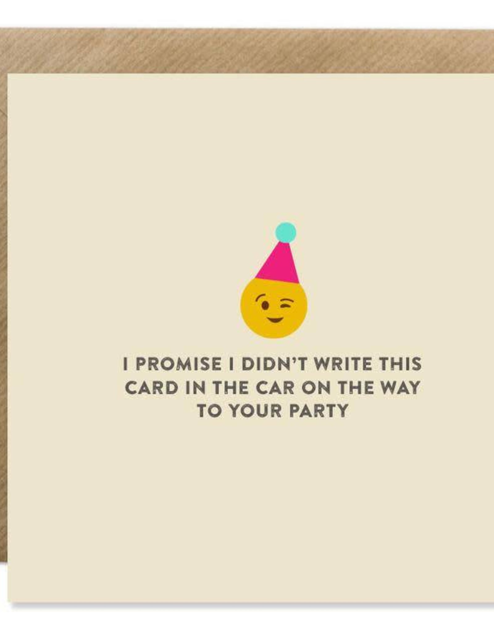 Bold Bunny Emoji Birthday | Bold Bunny Card