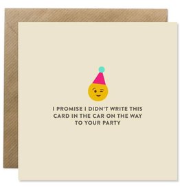 Bold Bunny Emoji Birthday | Bold Bunny Card