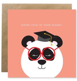 Bold Bunny Good Luck in Your Exams  | Bold Bunny Card