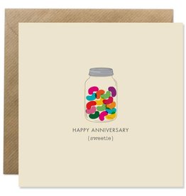 Bold Bunny Happy Anniversary Sweetie  | Bold Bunny Card