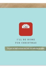 Bold Bunny Home For Christmas | Bold Bunny Card