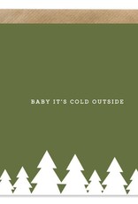Bold Bunny Baby It's Cold Outside | Bold Bunny Card