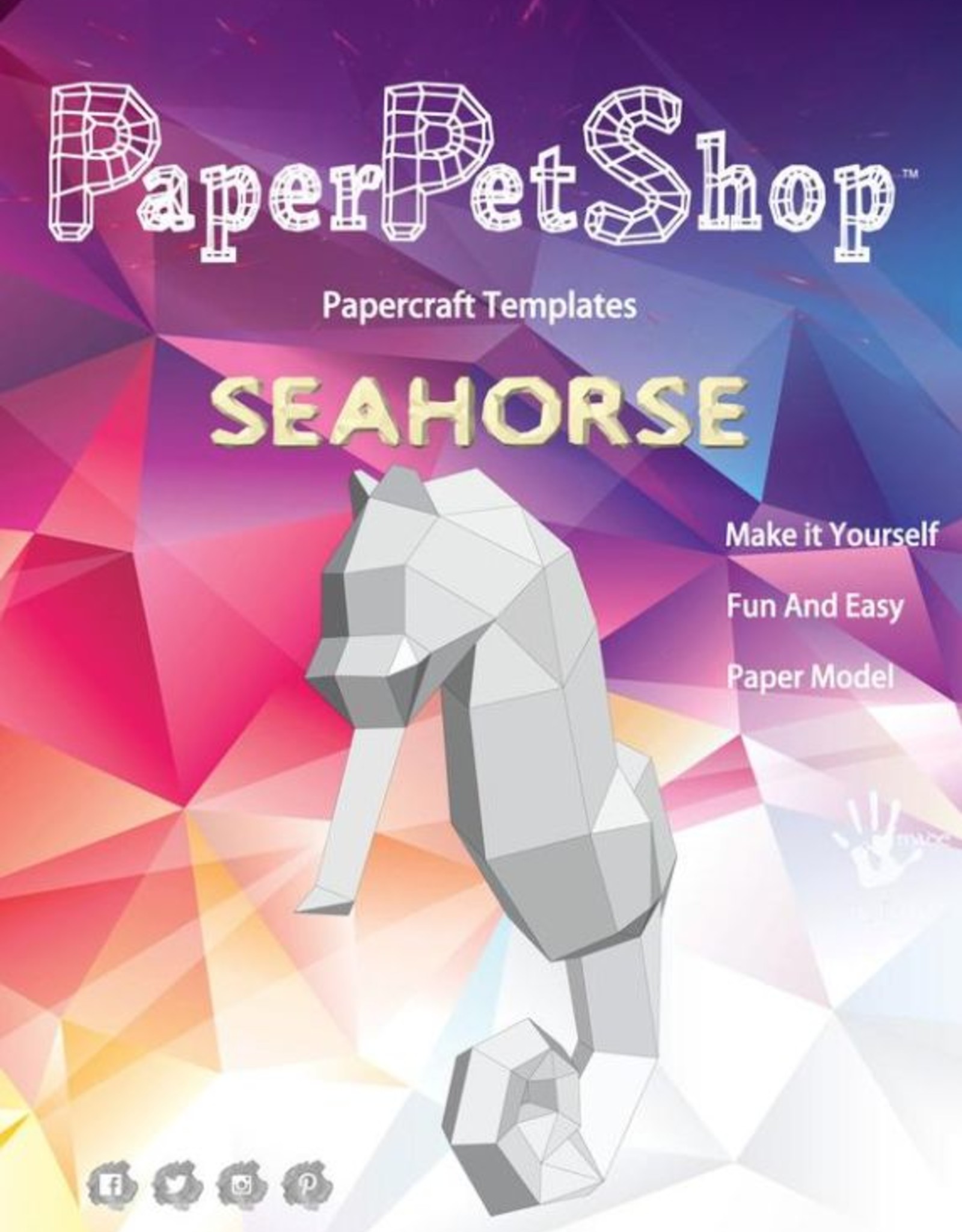 Paper Petshop Paper Pet Shop Sea Horse