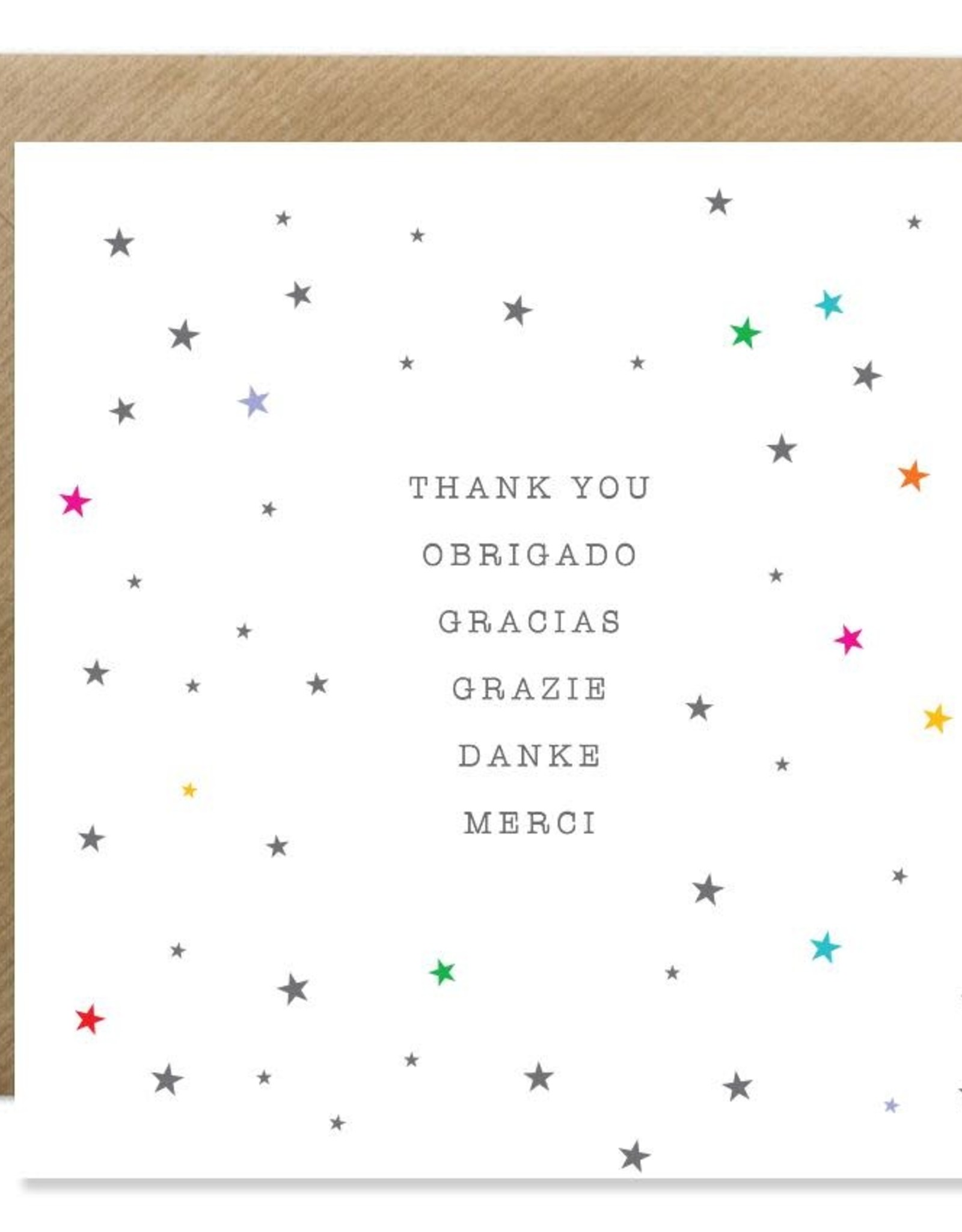 Bold Bunny Thank You Obrigado  | Bold Bunny Card
