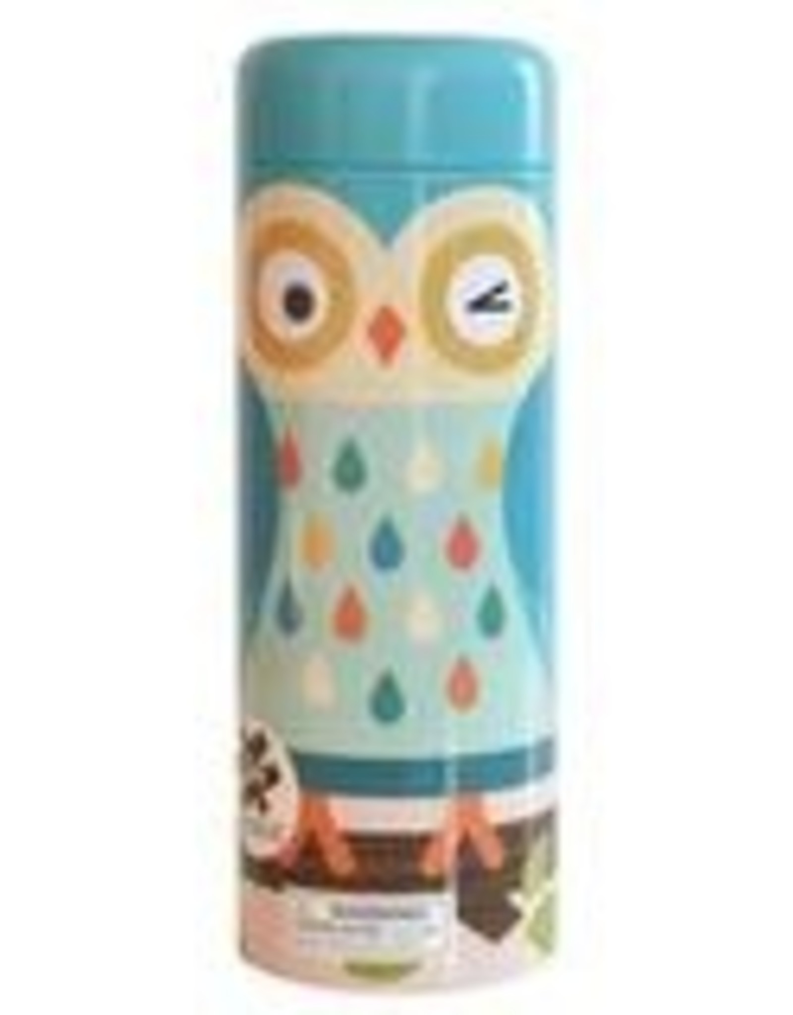 Petit Collage PTC124 PZT-Owl Family Puzzle and Coin Bank