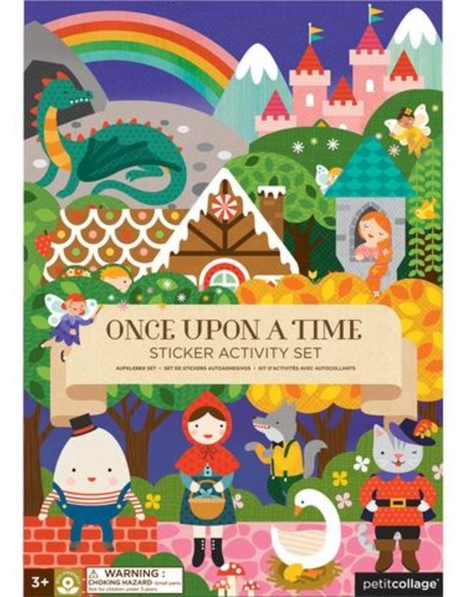 Petit Collage PTC121 Once Upon A Time Sticker Activity Set