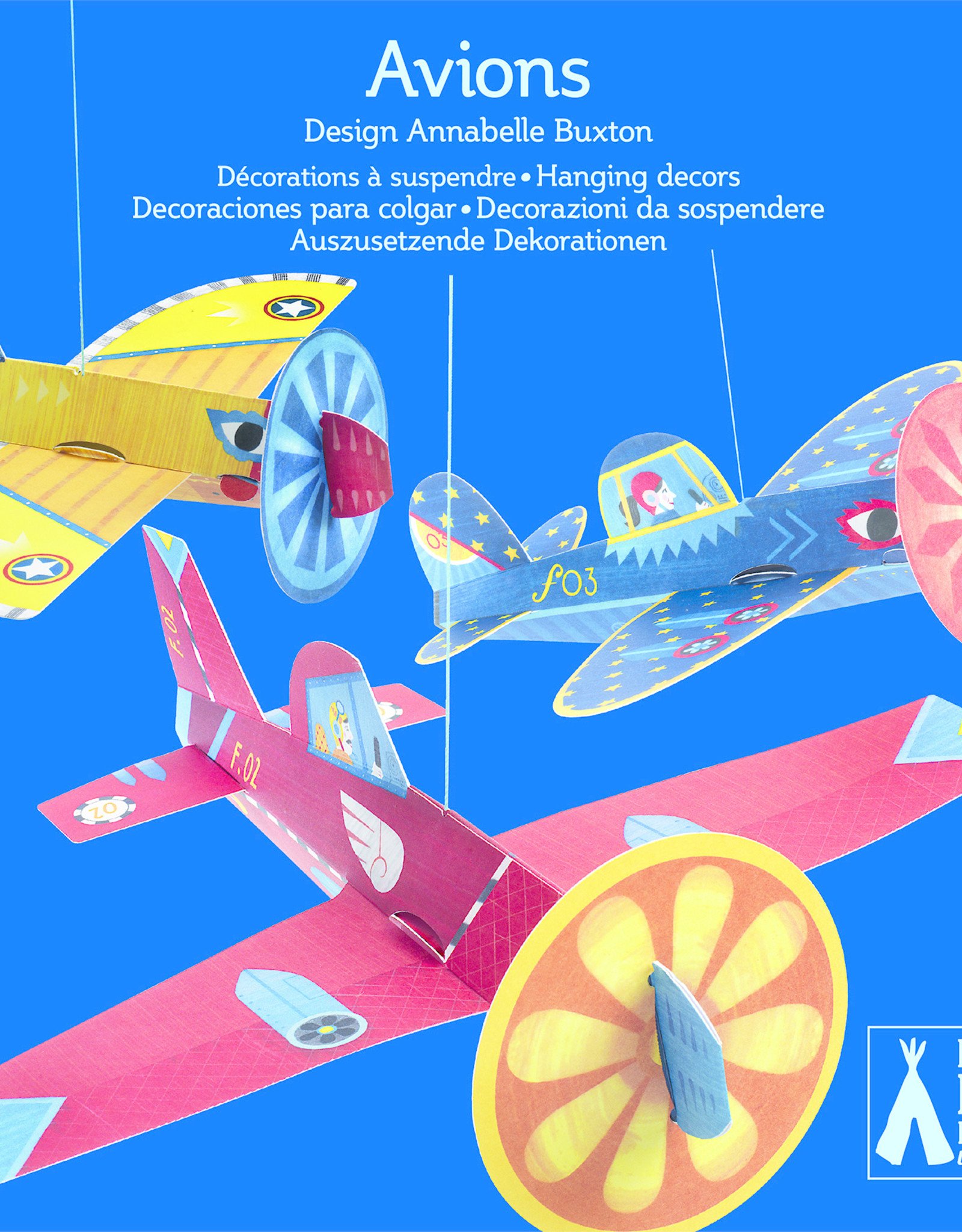 Djeco Hanging decors - Planes