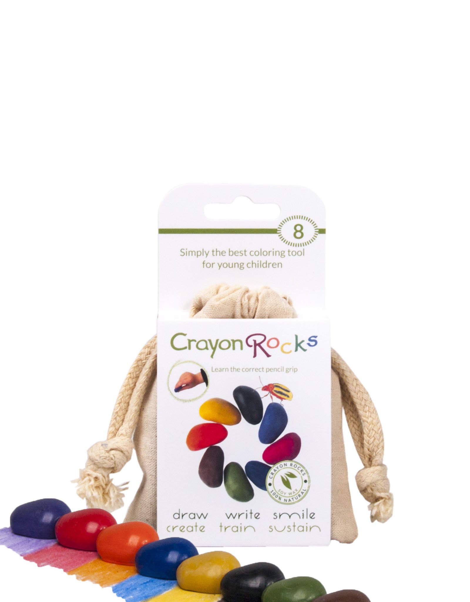 People Pebbles Eco-Friendly Crayon Rocks Skin & Hair - Eco Girl Shop