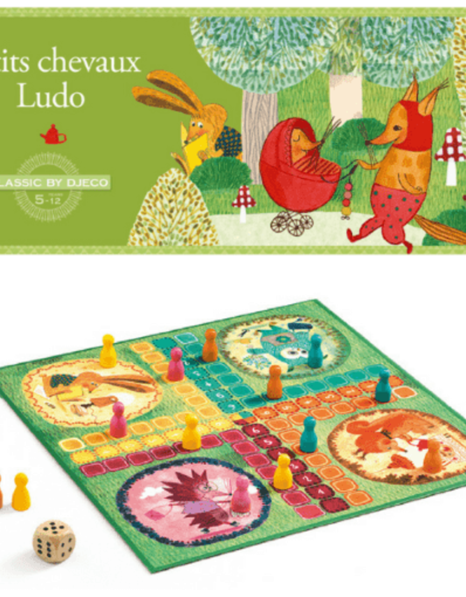 Djeco Gioco di Carte - Primo Ludo 1234 - Insegna a Contare unisex (bambini)