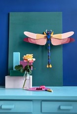 Studioroof Wall Decor Giant Pink Dragonfly