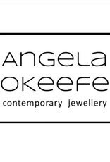 Angela O'Keefe AOK 2 Omega necklace with Urban Geode pendant (black)