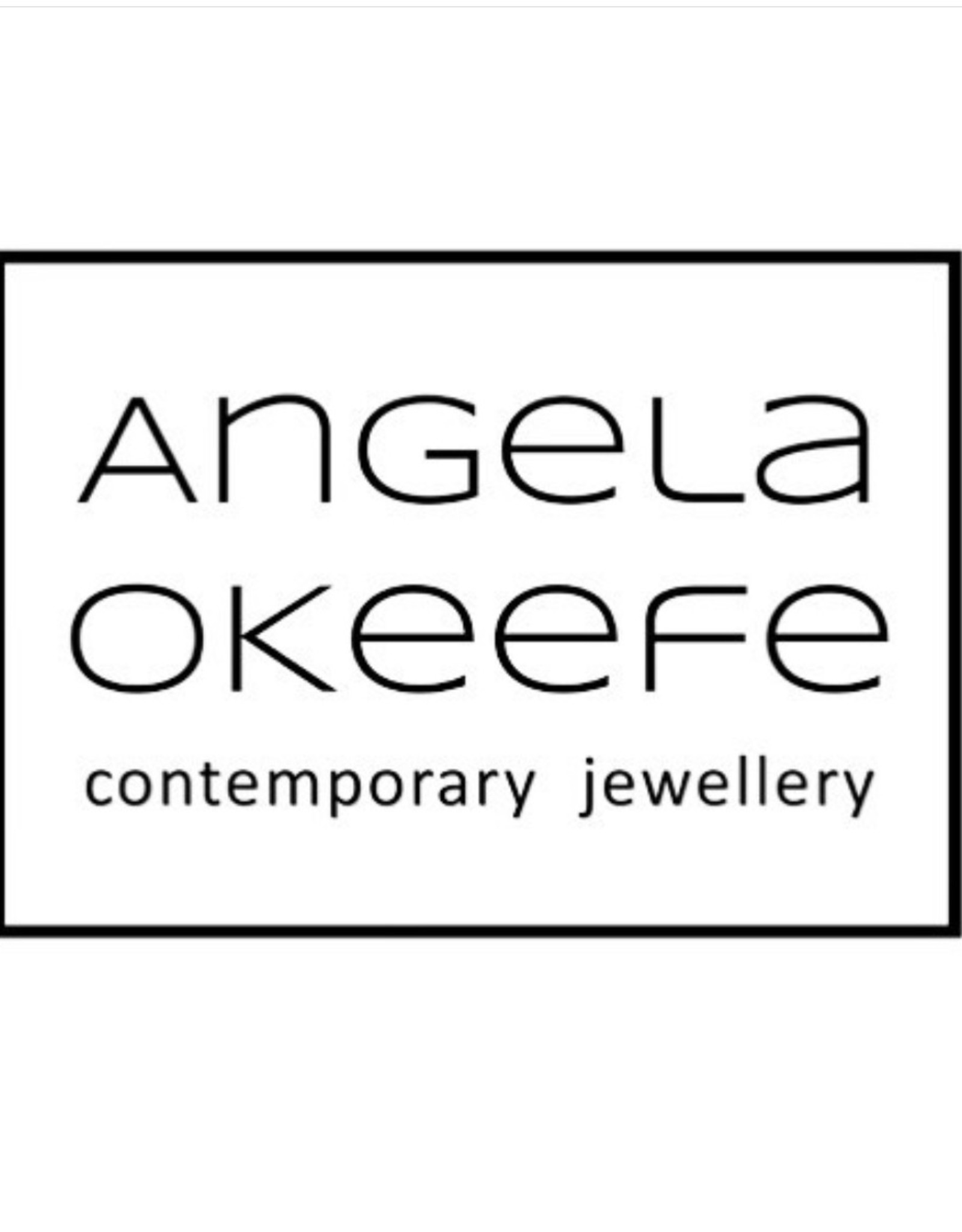 Angela O'Keefe AOK 2 Omega necklace with Urban Geode pendant (black)