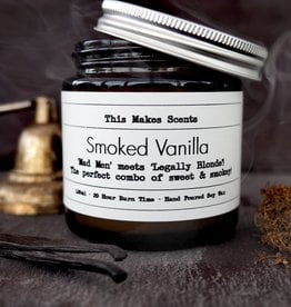 This Makes Scents Smoked Vanilla  - 120ml Candle